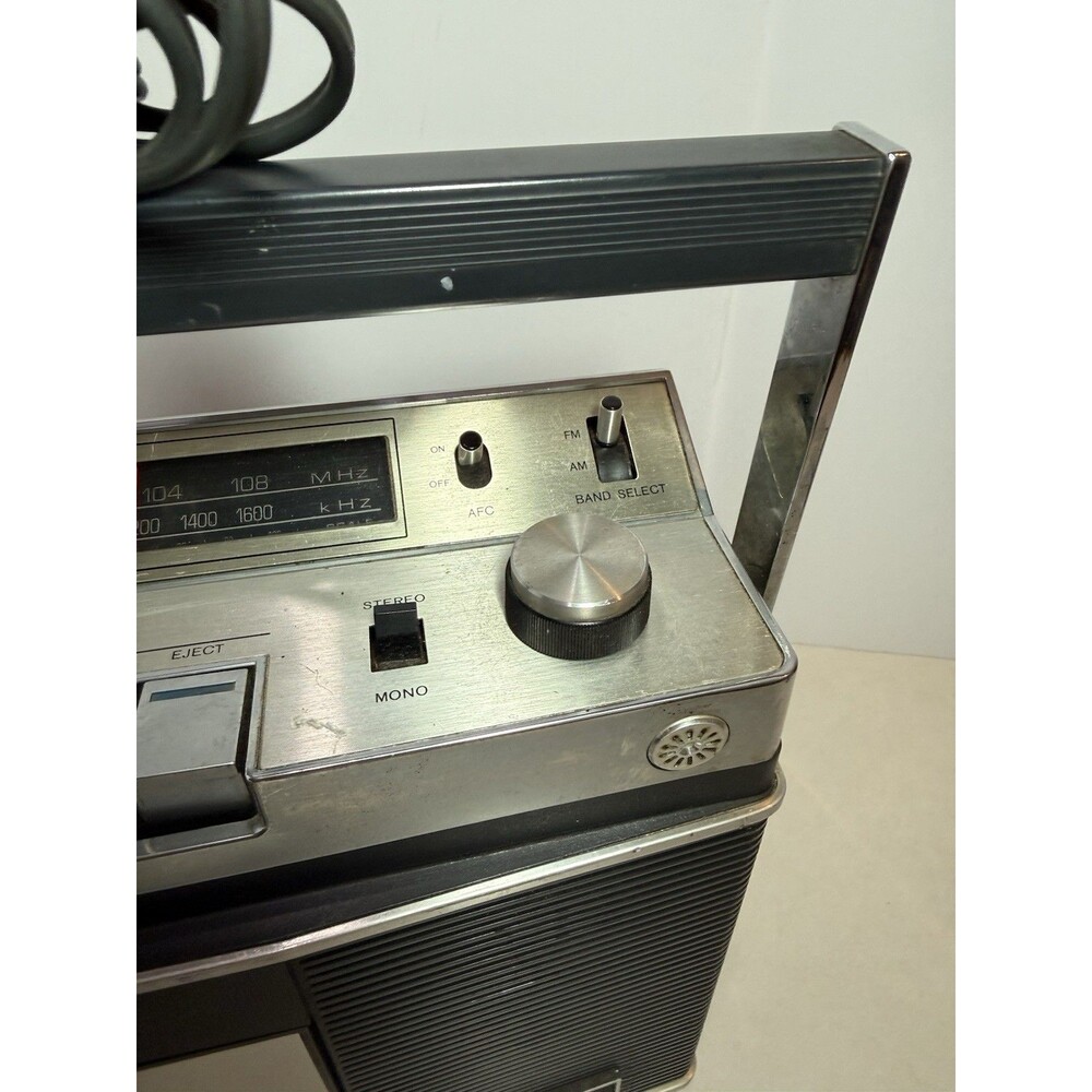 Vintage Sony FM/AM Stereo Cassette-Corder Portable Radio – Retro Boombox